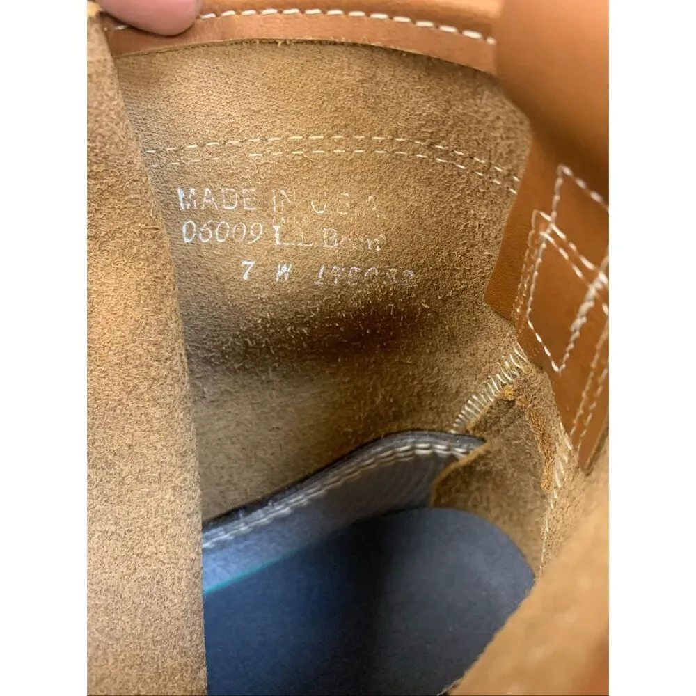 LL Bean Brown Leather 8